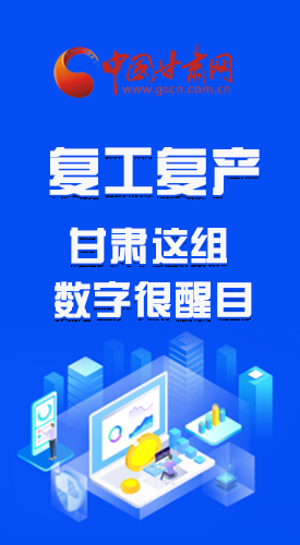 圖解|甘肅復(fù)工復(fù)產(chǎn)有多拼，看看這組數(shù)字就知道了 