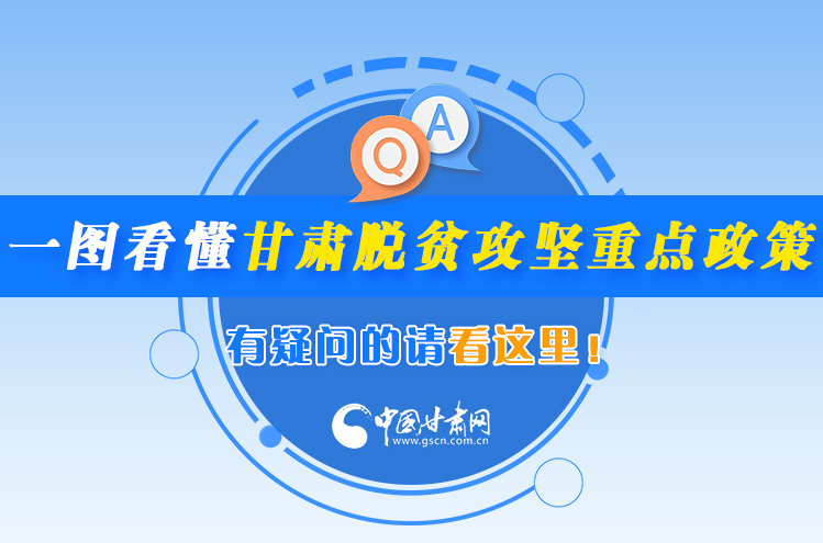 一圖看懂甘肅脫貧攻堅(jiān)重點(diǎn)政策，有疑問(wèn)的請(qǐng)看這里！