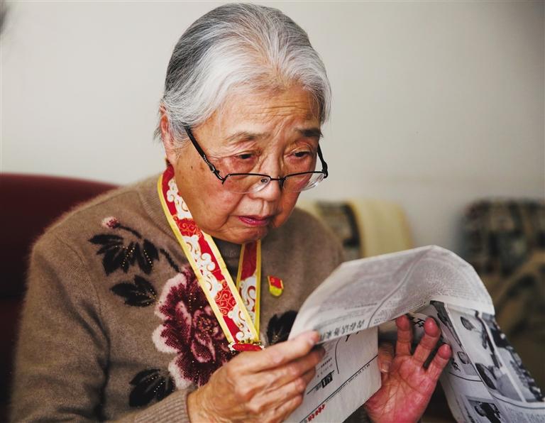 用一生踐行入黨時的錚錚誓言 走訪“張全貞市話操作法”創(chuàng)始人、離退休老黨員張全貞