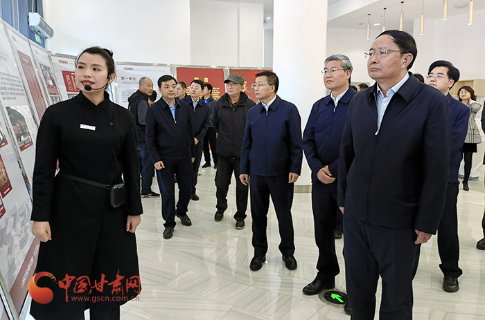 “學(xué)黨史、頌黨恩、跟黨走——紅色文化進(jìn)校園”活動(dòng)在蘭舉行 歐陽(yáng)堅(jiān)李榮燦出席（圖）