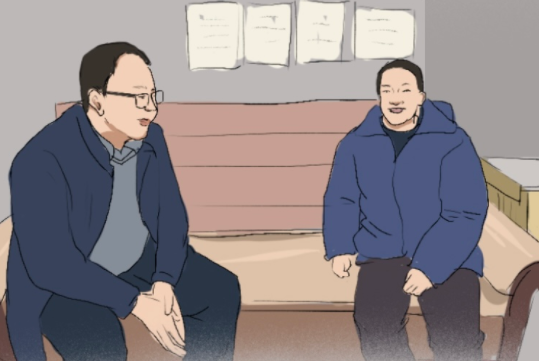 手繪丨追憶邱軍：扎根泥土，他把生命永遠(yuǎn)定格在扶貧路上