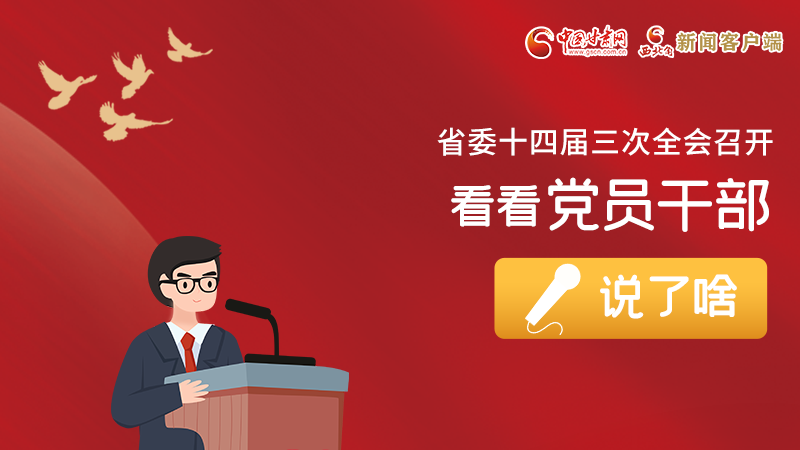圖解|事關(guān)甘肅省委十四屆三次全會(huì)，黨員干部這么說(shuō)！