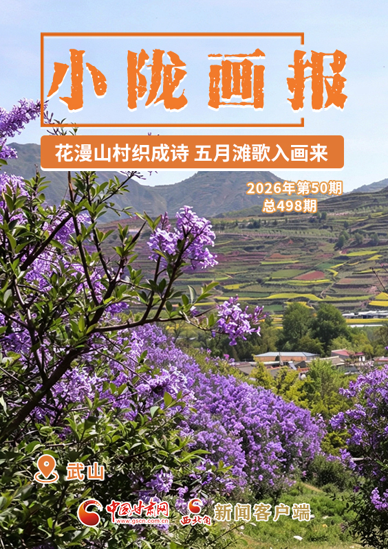 【小隴畫報(bào)·498期】武山：花漫山村織成詩 五月灘歌入畫來